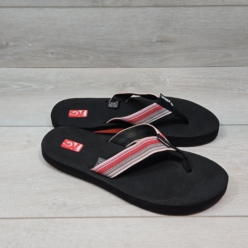 Teva Women 4298B Thong Sandals Flats shoes sz 10